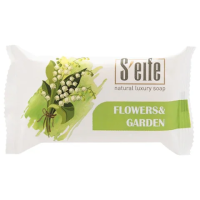 Мыло туалетное 100 г S'EIFE 'Flowers & Garden' (Цветы и Сад), КМЗ, штампованное