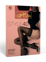 Чулки женские Omsa Style 40 Den черные 3