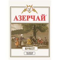 Чай Азерчай Букет, черный, листовой, 200г