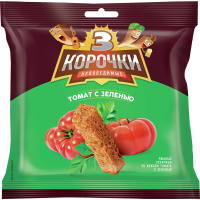 Сухарики 3 корочки томат и зелень, 100г