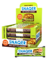 Батончик Snaq Fabriq глазированный фисташка и карамель, 50г x 30 шт