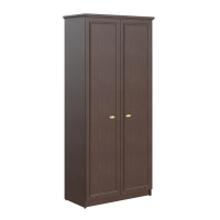 Шкаф высокий Skyland Raut RHC 89.1, венге магия, 922х466х2023мм, с глухими дверьми