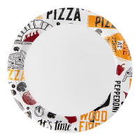 Тарелка одноразовая Horeca Pizza, бумажная, d=30см, 50шт/уп