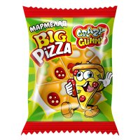 Мармелад жевательный Канди клаб Crazy Gummy Big Pizza, 16г