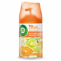 Сменный баллон для освежителя воздуха Air Wick Freshmatic апельсин и бергамот, 250мл