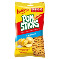 Чипсы Lorenz Pomsticks соломкой Соль, 100г