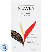 Чай Newby Ceylon (Цейлон), черный, 25 пакетиков