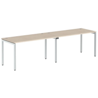 Стол на 2 рабочих места Skyland Xten-S XWST 2870, двухместный, бук тиара, 2800х700х750мм