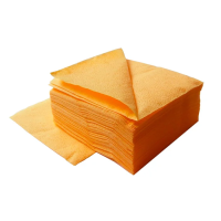 Салфетки бумажные Lime 33х33см, 400шт, 1 слой, жёлтые, 610800