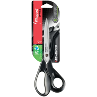 Ножницы Maped Advanced Green 21см, черные, 499110