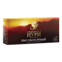 Чай Принцесса Нури Высокогорный, черный, 25 пакетиков