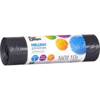 Мешки для мусора Fun Clean 160л, черного цвета, 10 шт