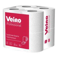 Туалетная бумага Veiro Premium 2 слоя, 8 рулонов, 15 м, белая