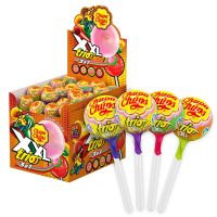 Карамель Chupa Chups XXL Trio с жевательной резинкой, 29г