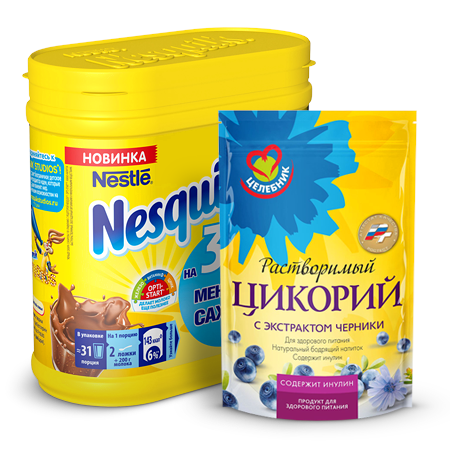 Какао и цикорий
