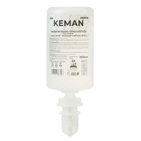 Пенное мыло в картридже Keman S4 1л, бесцветное, мягкое, 500820