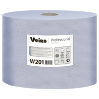Протирочная бумага Veiro Professional Comfort, 2 рулона, 1000 листов, 24х35см, синяя, W201
