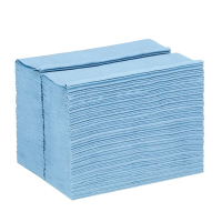 Протирочные салфетки Kimberly-Clark WypAll X80, 160шт, 42,7х28,2 см, голубые, 8294