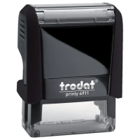 Оснастка для прямоугольной печати Trodat Printy 38х14мм, черная, 4911