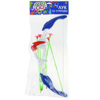 Лук 1Toy 5 стрел с присосками в комплекте, 39 х 16 х 5см