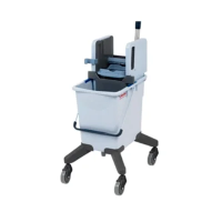 Тележка уборочная Vileda Professional УльтраСпид 25л, на колесах, без ручки, 152363/516546/127935