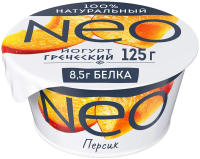 Йогурт греческий Neo персик 1.7%, 125г