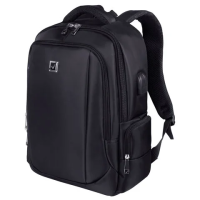 Рюкзак BRAUBERG FUNCTIONAL с отделением для ноутбука, 2 отделения, USB-порт, 'Leader', 45х32х17 см, 270799