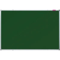 Доска меловая Attache 100х150см, зеленая, лаковая, магнитная, алюминиевая рамка