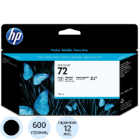 Картридж струйный Hp 72 C9370A, черный фото