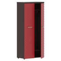 Гардероб TLCW 85 Красный/Венге Магия Z 856х450х1968 TORR LUX