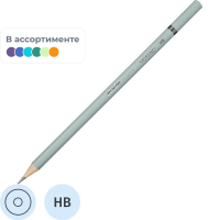 Карандаш чернографитный Attache Selection Morandi HB круглый б/ласт в асс