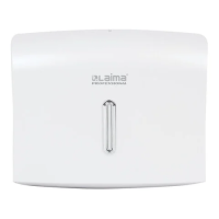Диспенсер для полотенец листовых Laima Professional Basic 605049, белый