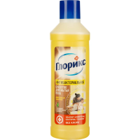 Средство для мытья пола Glorix 1л, лимон, жидкость