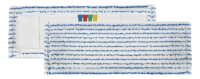 Моп Soft Striat TTS,  с карманами,   микрофибра,  белый с синими полосками,  40 см, 0000E110B