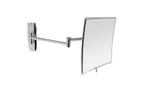 Зеркало Nofer Vanity 21х21см, настенное, латунь, глянцевое, 08015.B