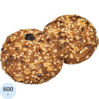 Печенье овсяной Полет пять злаков, 600г
