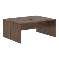Стол двойной ED2ST 1767 Дуб Денвер тёмный/Черный 1760х1346х750 EDIS
