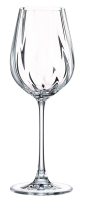 Набор бокалов для вина Crystal Bohemia Cora Optic, 400мл x 6шт