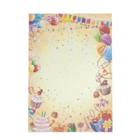 Дизайн-бумага Праздник, А4, 130г/м2, 20 листов