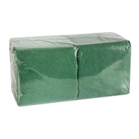 Салфетки бумажные Big Pack 24х24см, 400шт, 1 слой, зеленые