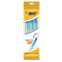 Набор шариковых ручек Bic Round Stic синие, 3шт/уп, 0.32мм, одноразовые, 902152