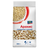 aro Арахис очищенный сушеный, 800г