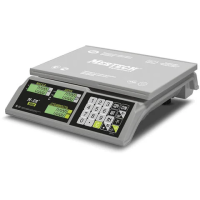 Весы фасовочные Mercury M-ER 326AC-32.5 LCD 0.1-32кг, дискретность 10г, платформа 325x230мм, без стойки