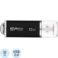 USB флешка Silicon Power Ultima II-I 32Gb, 20/10 мб/с, черный