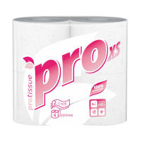 Туалетная бумага Protissue С177 2 слоя, 4 рулона, 18 м, белая