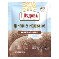 Смесь сухая С.Пудовъ мороженое домашнее шоколад, 70г