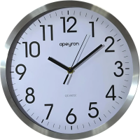 Часы настенные Apeyron металлик, d=30см, круглые, ML 7120