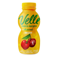 Био-овсяный питьевой продукт Velle вишня, 0.5%, 230г