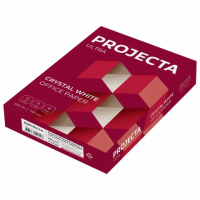 Бумага для принтера Projecta Ultra А4, 500 листов, 80г/м2, белизна 168%CIE