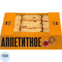 Печенье сдобное Деловой Стандарт с изюмом, 500г